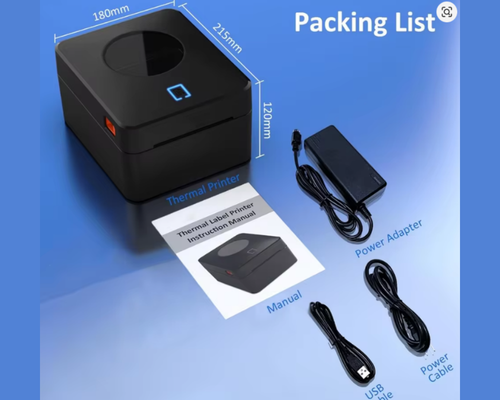 IMPRESORA DE ETIQUETAS ADHESIVAS POS 9250L BLACK , USB - BLUETOOTH