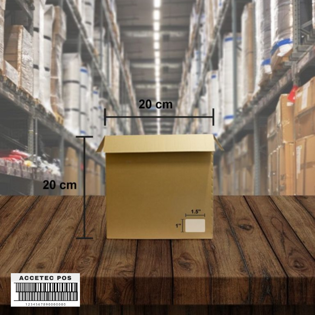 ROLLO DE ETIQUETA TD 2" X 1"(5CM X 2.5CM) 2COLUMNAS T1 ,3000 ETIQ