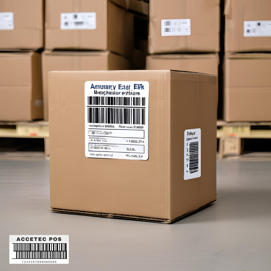 ROLLO DE ETIQUETA PPB 4" X 4"(10CM X 10CM ) 1COLUMNAS ,500 ETIQ