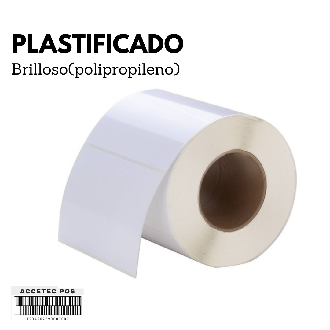 ROLLO DE ETIQUETA PPB 4" X 3"(10CM X 7.5CM ) 1COLUMNAS ,500 T1