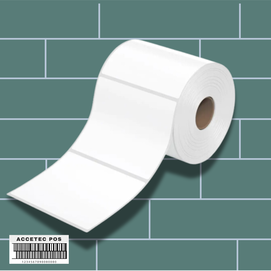 ROLLO DE ETIQUETA PPB 2" X 2" (50MM X 50MM) ,1000 ETQ , 1COLUM-TUCO 1"