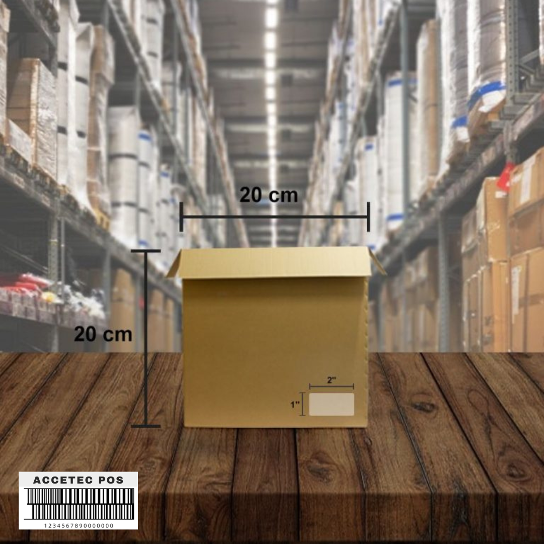 ROLLO DE ETIQUETA PPB 2" X 1"(5CM X 2.5CM) 1COLUMNAS ,1500 ETIQ T1