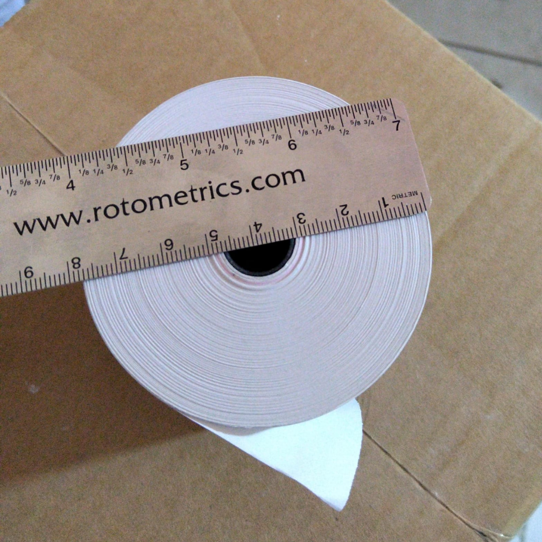CONTOMETRO TERMICO 80MM X 80MTS 55 GR CAJA DE 20 UNIDADES