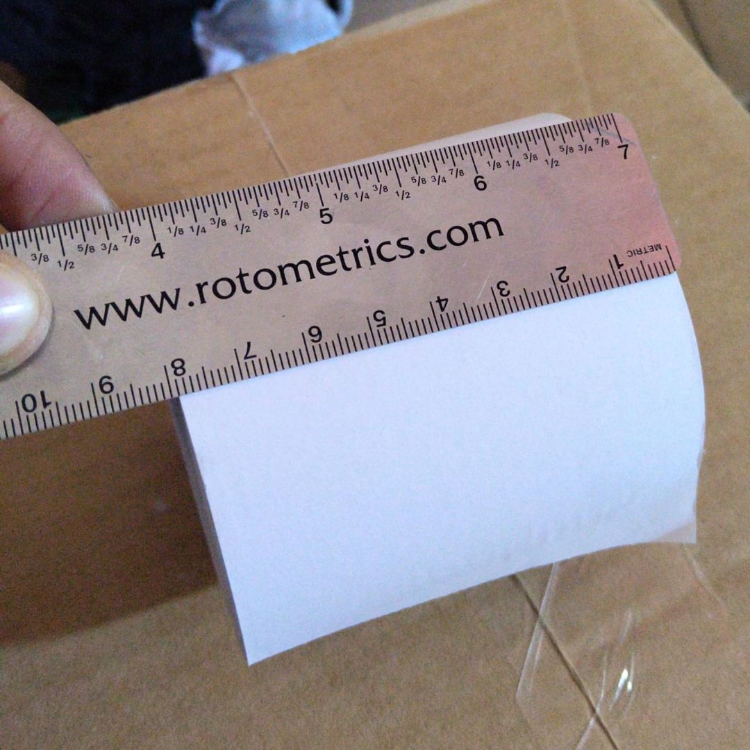 CONTOMETRO TERMICO 80MM X 80MTS 55 GR PLANCHA DE 10 ROLLOS