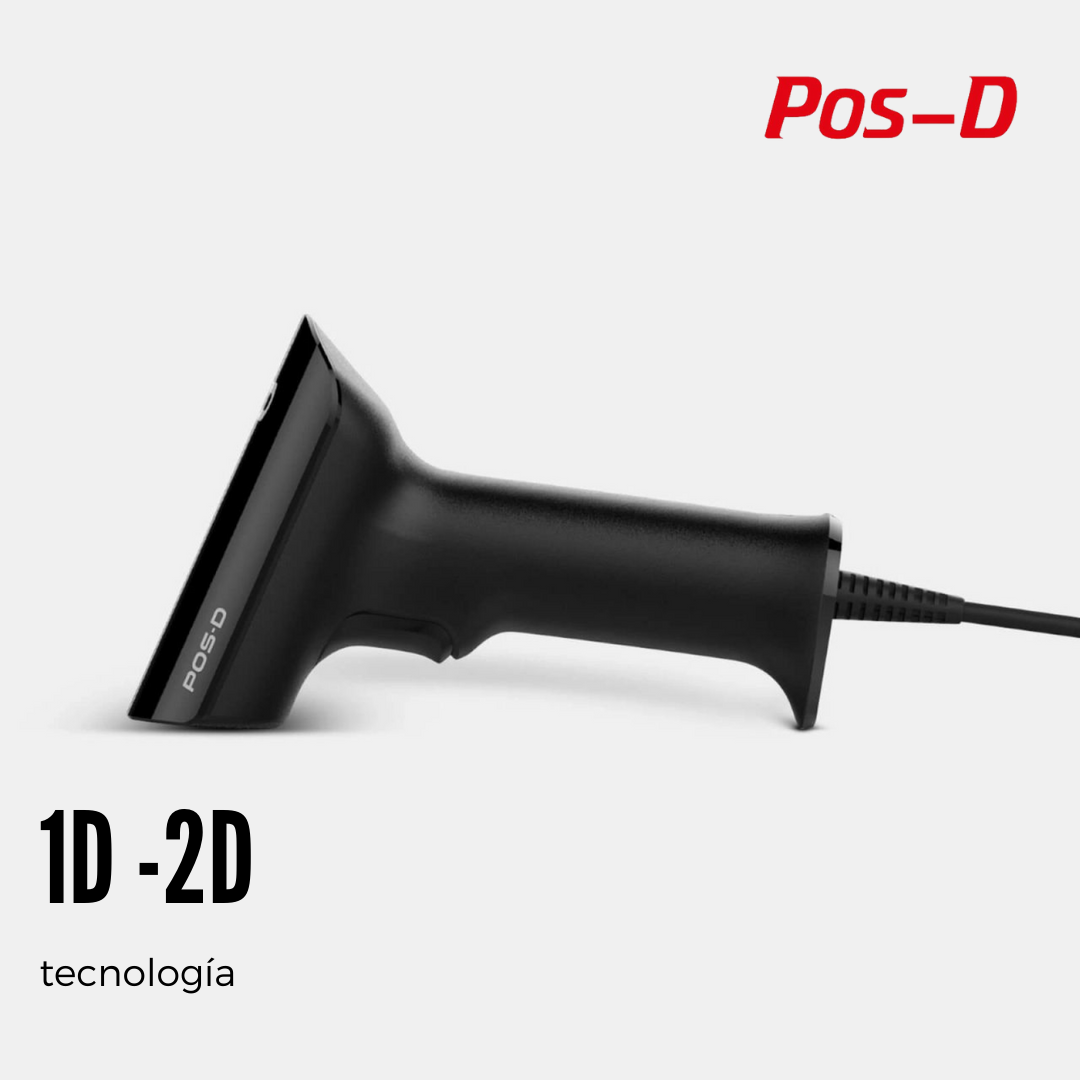 LECTOR CODIGO BARRAS POS-D PRO SCAN BT 2D/1D