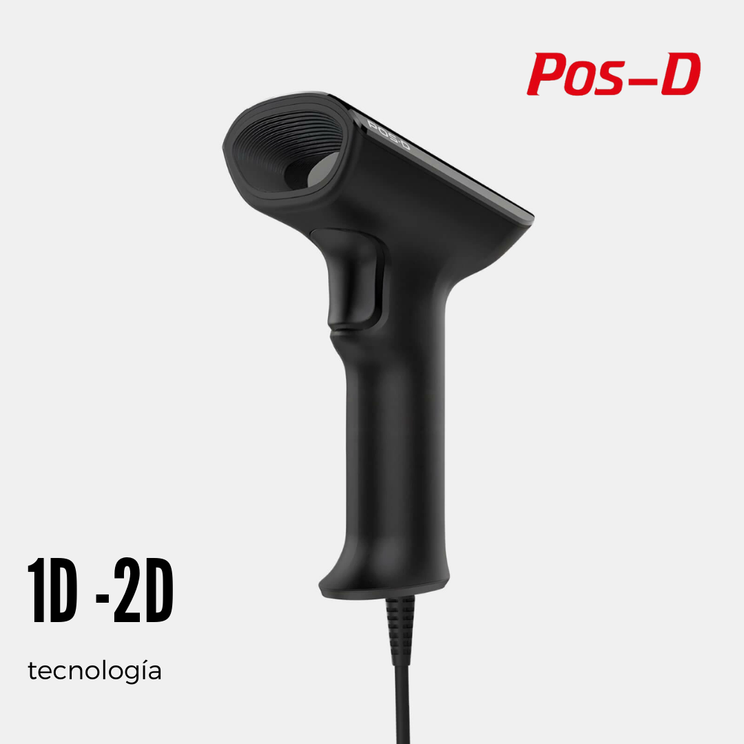 LECTOR CODIGO BARRAS POS-D PRO SCAN BT 2D/1D