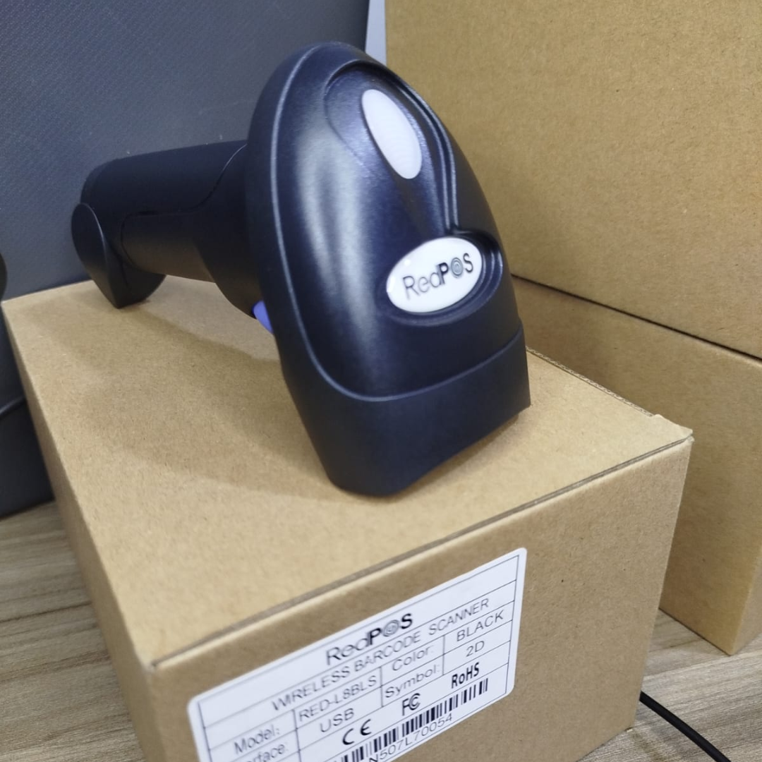 LECTOR DE CODIGO DE BARRA  1D Y 2D CON BLUETOOTH -L8BLS INALÁMBRICO