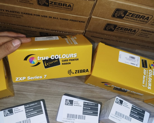 CINTA RIBBON ZEBRA 800077-742 COLOR – YMCKO – 750 IMAGENES ZXP SERIES 7