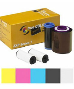 CINTA RIBBON ZEBRA 800077-740 COLOR – YMCKO – 250 IMAGENES ZXP SERIES 7