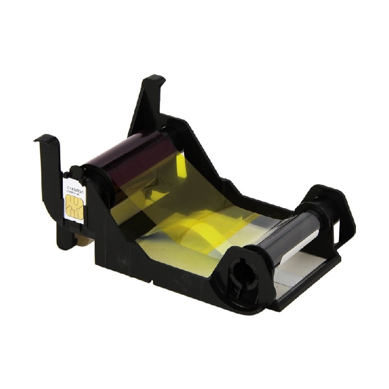CINTA RIBBON ZEBRA 800011-140 ZXP YMCKO COLOR 100 IMG SERIE 1
