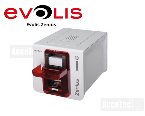 IMPRESORA DE FOTOCHEK EVOLIS ZENIUS UNA CARA- USB INCLUYE SOFTWARE , 100PVC Y RIBBON