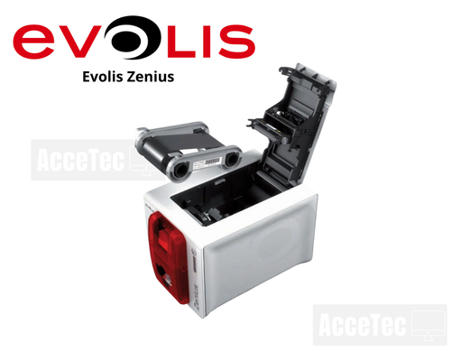 IMPRESORA DE FOTOCHEK EVOLIS ZENIUS UNA CARA- USB INCLUYE SOFTWARE , 100PVC Y RIBBON